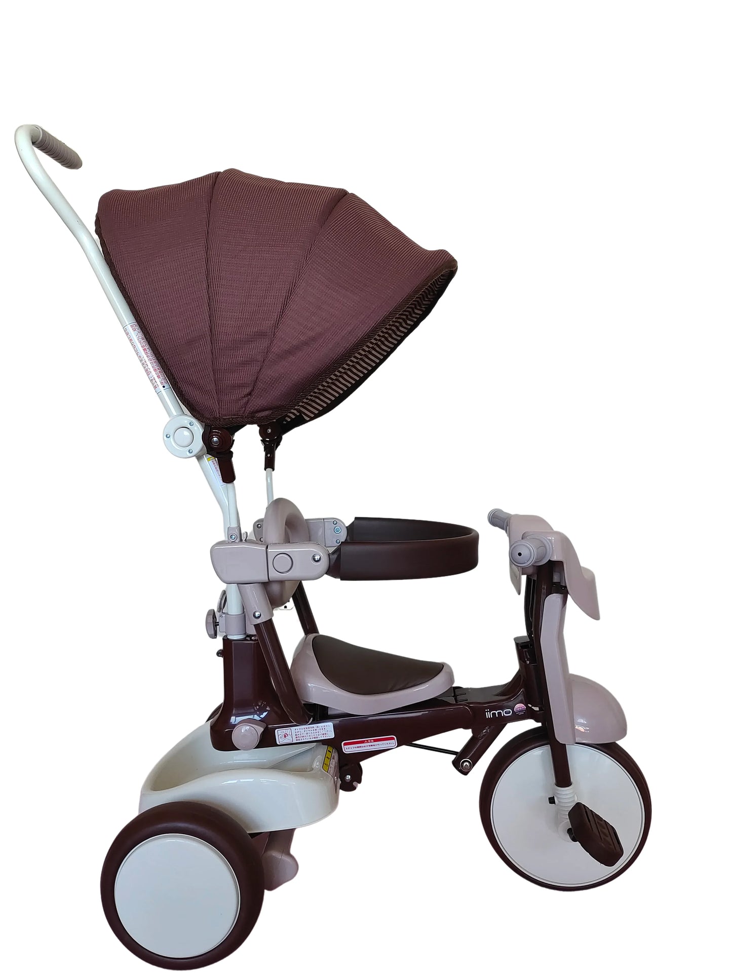 Tricycle pliable avec auvent iimo 3-in-1