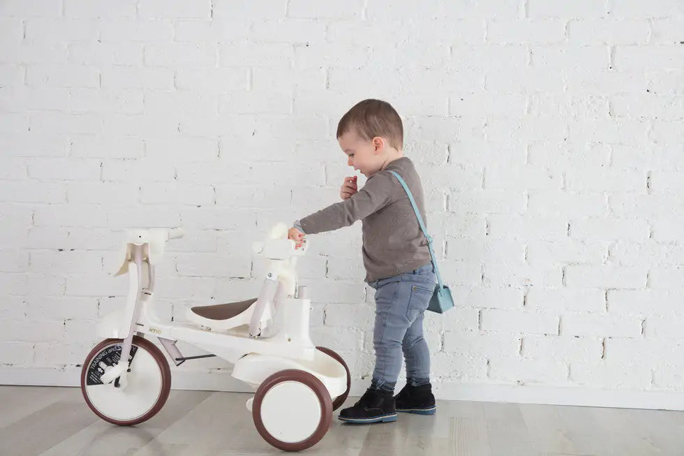 Tricycle pliable avec auvent iimo 3-in-1