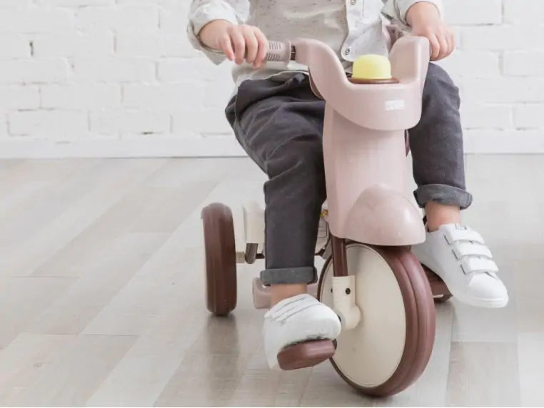 Tricycle pliable avec auvent iimo 3-in-1