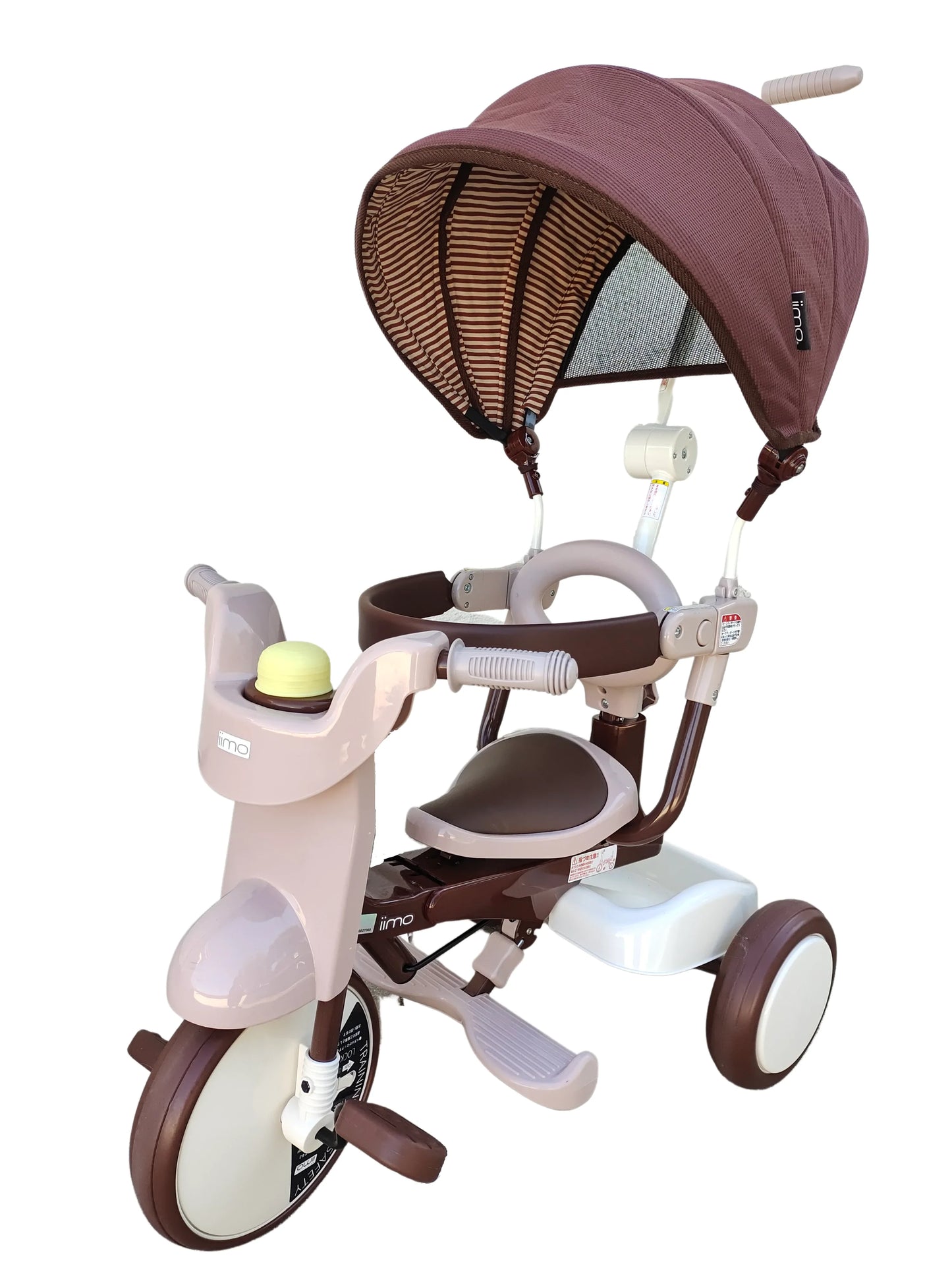 Tricycle pliable avec auvent iimo 3-in-1